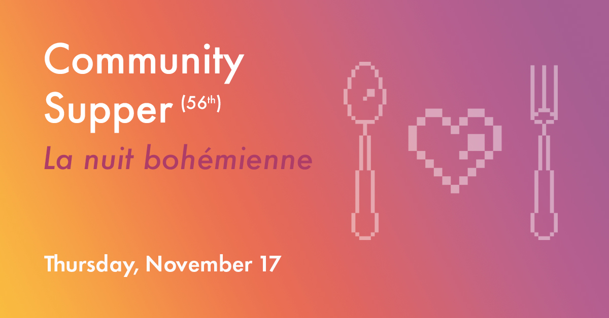 Community Supper Spoon and heart and Fork icons Thumbnail