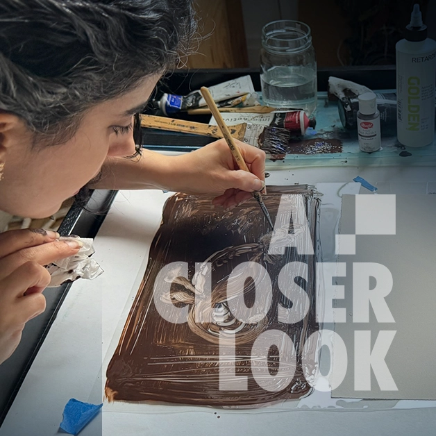 Monoprint Workshop with Yassi Deylami 4/18/26