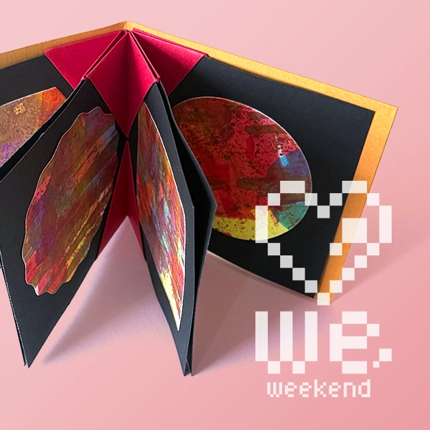 WE weekend – Concertina Book workshop 3/21/26